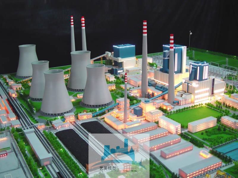 電廠規劃沙盤